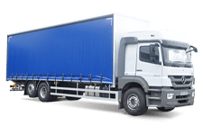 Car Hire Lincolnshire - 26 Tonne Curtain Side Truck - Truck hire Lincolnshire