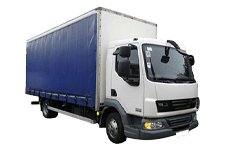 Car Hire Lincolnshire - 7.5 Tonne Curtain Side Truck - Truck hire Lincolnshire